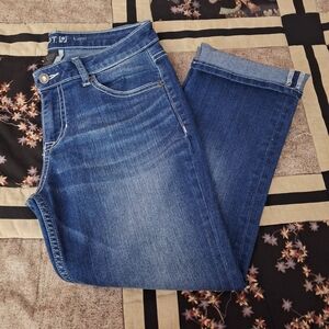 APT 9 Premium Blue Capri Ankle Jeans Size 8P
